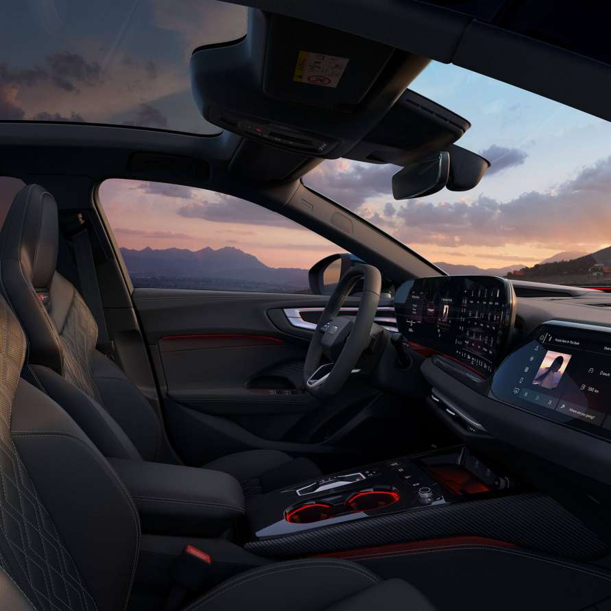 Audi S5 interior