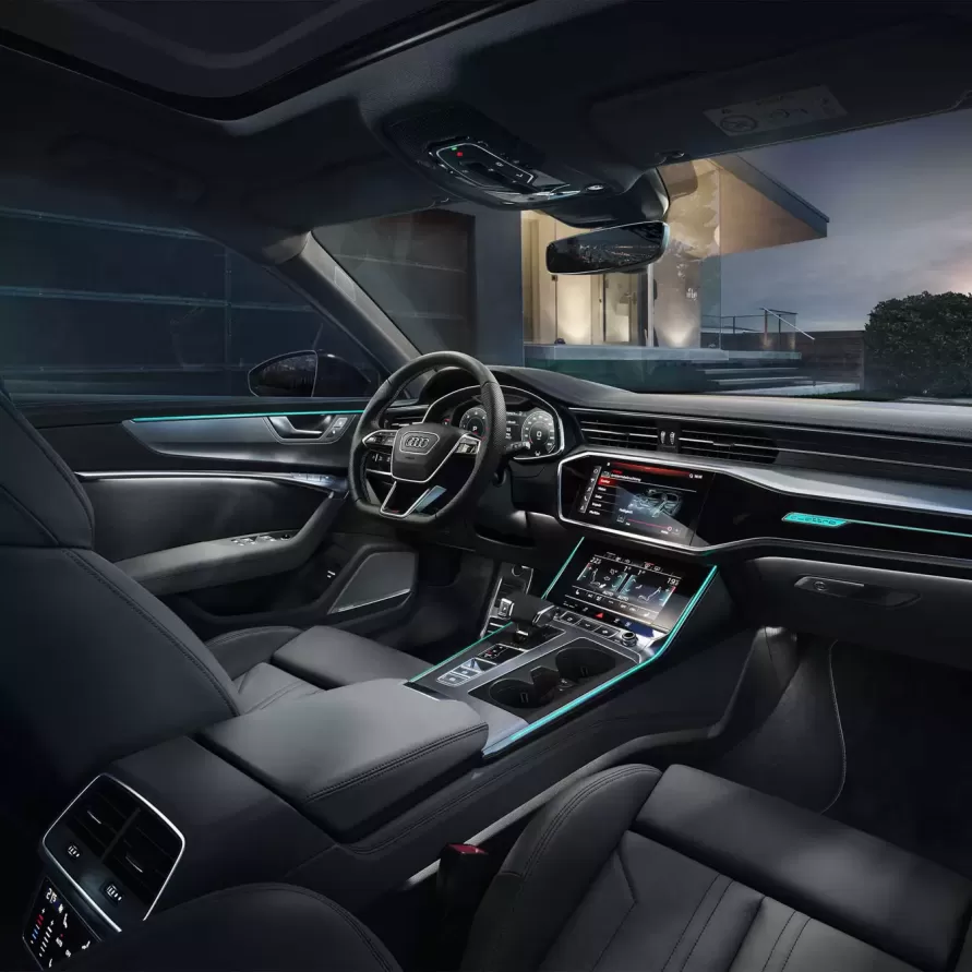 Audi A6 interior