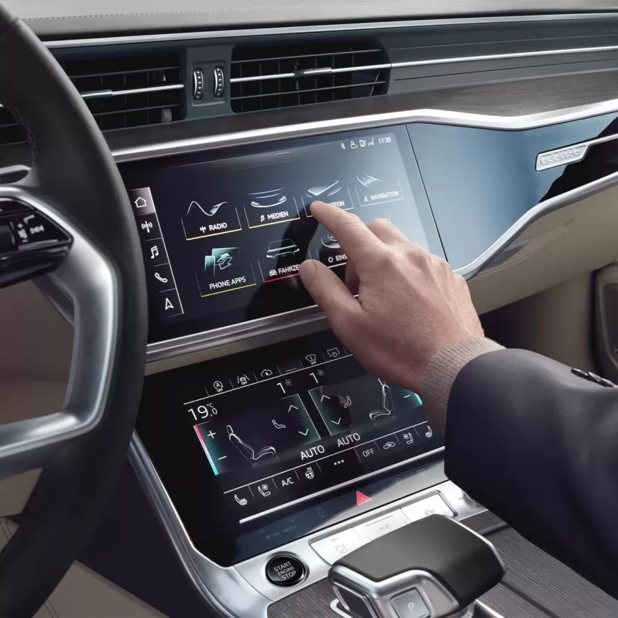 Audi A6 interior