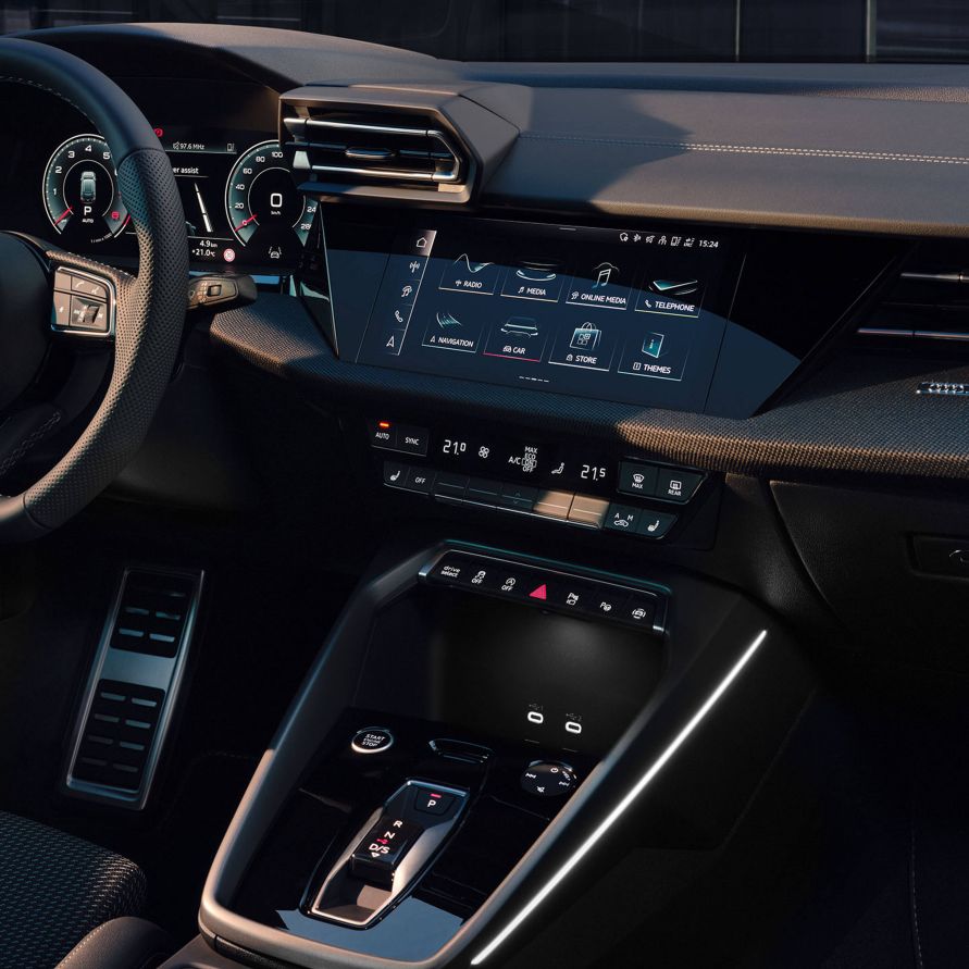 Audi S3 interior