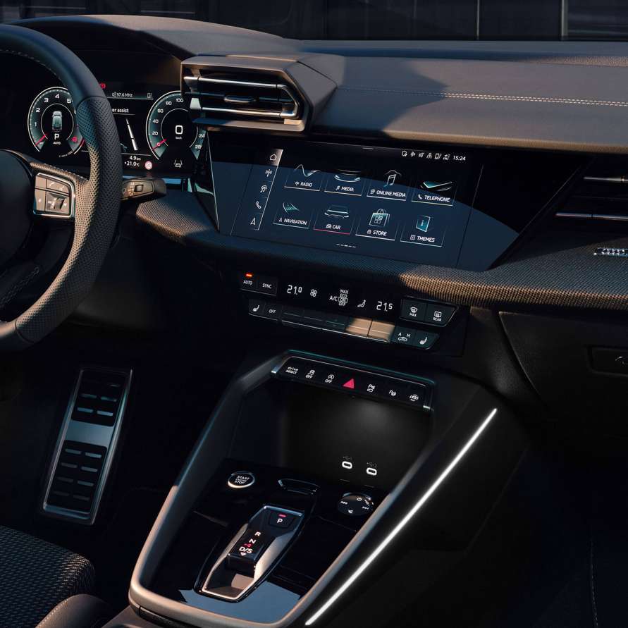 Audi S3 interior